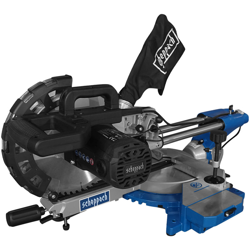 Fierastrau debitat Scheppach HM 254 putere 2000 W turatie 4500 rpm panza 255 mm