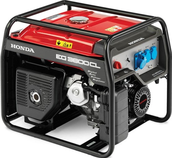 Generator curent HONDA EG 3600CL GWT1 / FT putere 3.6kW 400V benzina pornire manuala Digital AVR GAMA “SPECIALIST OPEN FRAME”