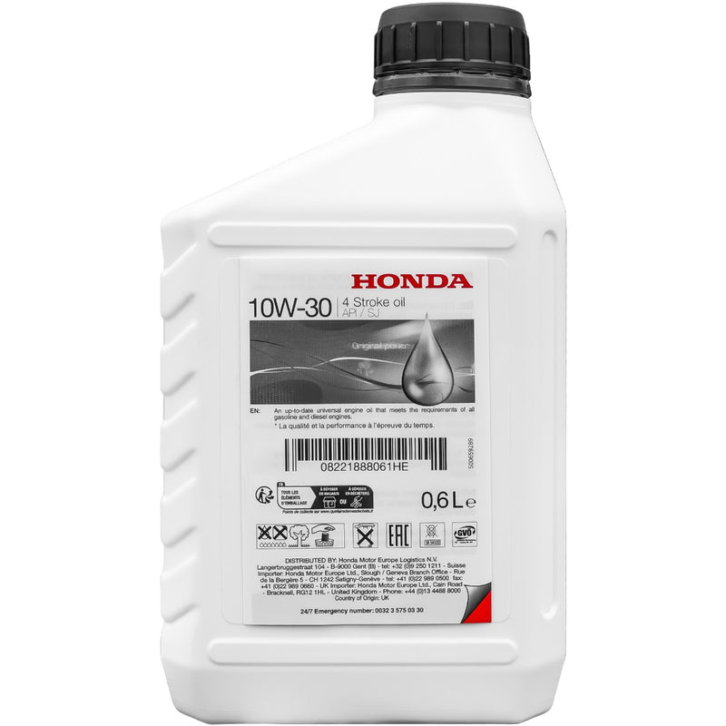 Ulei Honda 10W-30 pentru motoare in 4 timpi 0.6 L