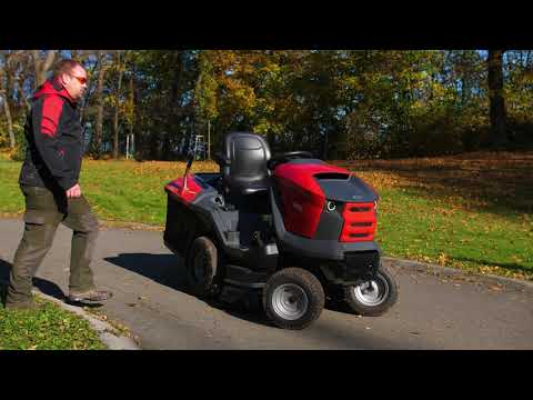 Tractor de gradina SECO STARJET Exclusive UJ122/16H motor Briggs&Stratton Vanguard 23 CP latime taiere 102 cm contor ore functionare claxon functie AUTO-MAN colectare maruntire