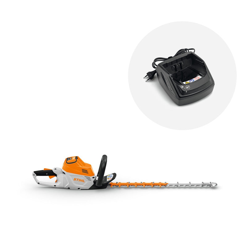 Foarfeca gard viu STIHL HSA 100 putere 0,29 kW lama 60 cm sistem AP + incarcator