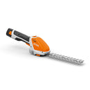 Foarfeca gard viu STIHL HSA 26 putere 0.1 kW cu lama pentru arbusti 20 cm si lama pentru iarba sistem AS cu acumulator AS 2 si incarcator AL 1
