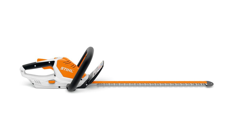 Foarfeca gard viu STIHL HSA 45 putere 0.14 kW lama 50 cm sistem AI cu acumulator integrat si incarcator