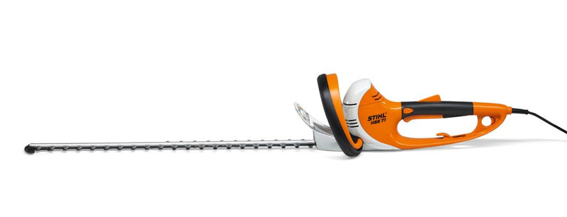Foarfeca electrica gard viu STIHL HSE 71 putere 600 W lama 60 cm distanta intre dinti 36 mm