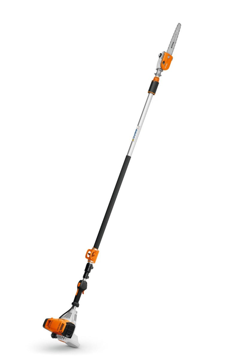 Motofierastrau telescopic profesional STIHL HT 105 putere 1.05 kW benzina lama 30 cm pas lant 1/4" lungime 390 cm