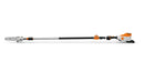 Motofierastrau telescopic profesional STIHL HTA 135 putere 1.1 kW lama 30 cm lungime 405 cm acumulator si incarcator neinclus