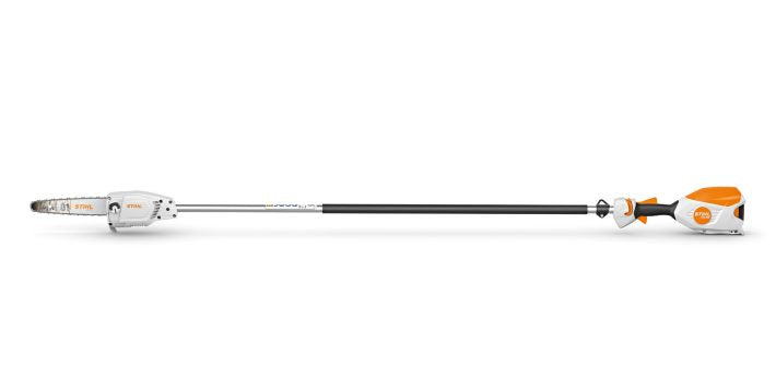 Motofierastrau telescopic profesional STIHL HTA 66 putere 0.85 kW lama 30 cm lungime 240 cm acumulator si incarcator neinclus