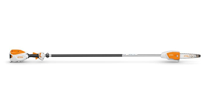 Motofierastrau telescopic profesional STIHL HTA 66 putere 0.85 kW lama 30 cm lungime 240 cm acumulator si incarcator neinclus