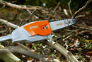 Motofierastrau telescopic profesional STIHL HTA 66 putere 0.85 kW lama 30 cm lungime 240 cm acumulator si incarcator neinclus