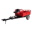 Remorca motocultor Bisonte BTA-600R capacitate maxim 600 kg roti 4.00-12