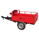 Remorca motocultor Bisonte BTA-600R capacitate maxim 600 kg roti 4.00-12