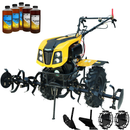 Motocultor ProGARDEN Campo 1273 Alpine motor 12 CP diesel Euro V 2+1 viteze latime lucru 162 cm roti 6.00-12 pornire electrica 2 prize putere roti metal plug arat rarita reglabila 5l ulei