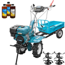 Motocultor DAKARD 1000B motor 7 CP latime lucru 80 cm freze roti cauciuc remorca 3l ulei