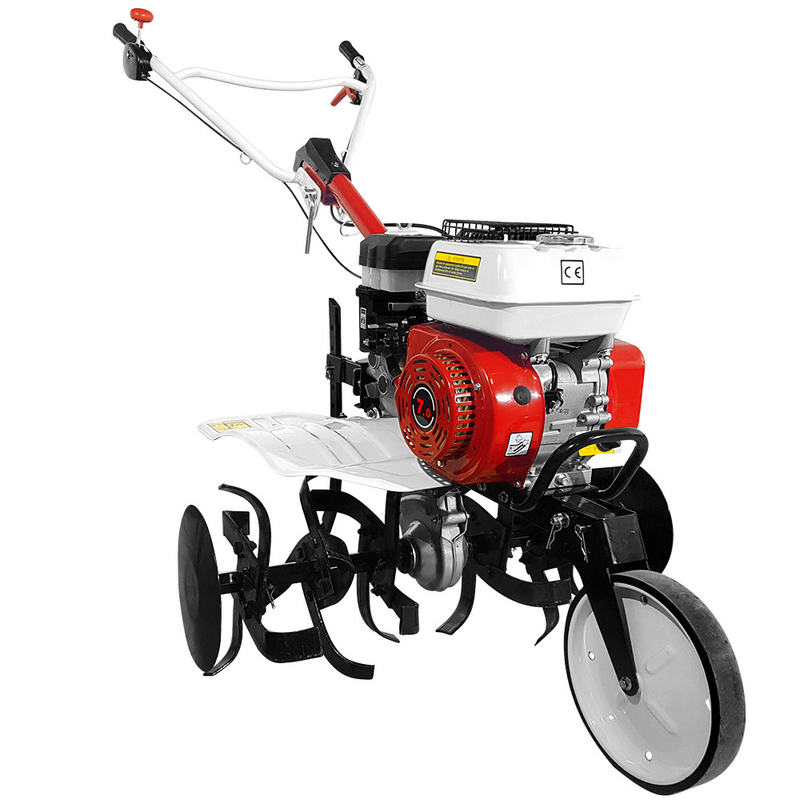 Motosapa Media Line MS 6580 motor 7 CP latime lucru 80 cm 2+1 viteze freze rarita fixa fara roti cauciuc remorca 2l ulei
