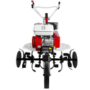 Motosapa Media Line MS 6580 motor 7 CP latime lucru 80 cm 2+1 viteze freze rarita fixa fara roti cauciuc roti metal plug arat rarita reglabila plug cartofi cultivator remorca 2l ulei