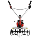 Motosapa Media Line MS 6580 motor 7 CP latime lucru 80 cm 2+1 viteze freze rarita fixa fara roti cauciuc roti metal plug arat rarita reglabila plug cartofi 2l ulei