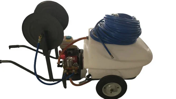 Motostropitoare pulverizator Anadolu AND200 200L motor 6.5 CP 4 timpi rezervor 200 L distanta pulverizare 12 m presiune 40 bar