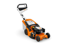 Masina de tuns gazonul STIHL RM 453.3 V benzina autopropulsata latime taiere 51 cm cos colector 55 L + ulei motor 10W-30 0.6L + kit mulcire AMK 048