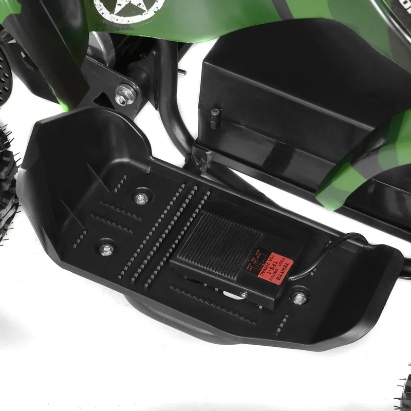 ATV electric pentru copii Hecht 56100 Red putere 1000 W baterie 36V/12Ah viteza max. 25 km/h lumini LED autonomie 18 km