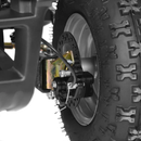 ATV electric pentru copii Hecht 56100 Army putere 1000 W baterie 36V/12Ah viteza max. 25 km/h lumini LED autonomie 18 km