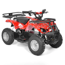 ATV electric pentru copii Hecht 56100 Red putere 1000 W baterie 36V/12Ah viteza max. 25 km/h lumini LED autonomie 18 km