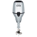 Motor barca Honda BF135 LCRU cu mansa cizma lunga gama Mecanica 135 CP 4T pornire electrica elice conrarotanta de aluminiu cu 3 aripi port incarcare 40A-GRI clasic Honda