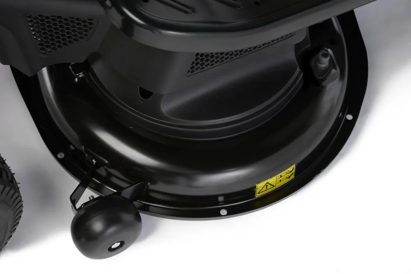 Tractoras de tuns gazon Alpina AT3 98 A putere 6.5 kW benzina 5+1 viteze latime taiere 98 cm 7 trepte taiere acumulator 18 Ah 12V