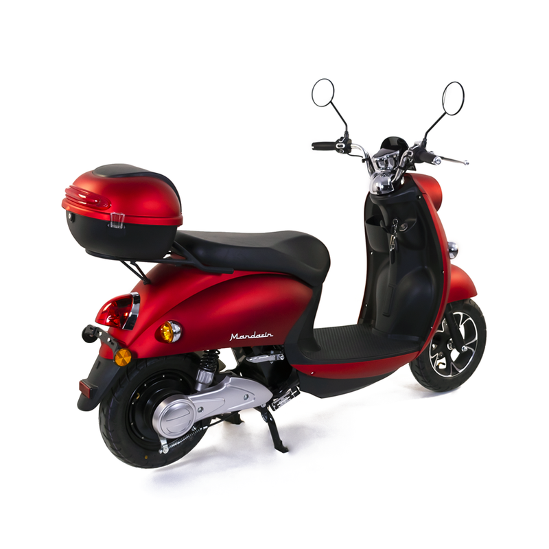 Scuter electric Rotakt Mandarin putere 1600W viteza 25 km/h autonomie 55 km baterie Litiu-ion 60V/20Ah greutate admisa 150kg fara permis