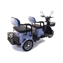 Tricicleta electrica Rotakt Camarad putere 1000W viteza 25 km/h autonomie 58 Km acumulatori 60V/20Ah greutate admisa 313kg fara permis