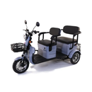 Tricicleta electrica Rotakt Camarad putere 1000W viteza 25 km/h autonomie 58 Km acumulatori 60V/20Ah greutate admisa 313kg fara permis