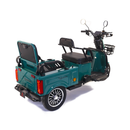 Tricicleta electrica Rotakt Liberia putere 1400W viteza 25 km/h autonomie 48 Km acumulatori 60V/20Ah greutate admisa 292kg fara permis - Verde