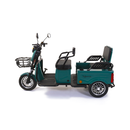 Tricicleta electrica Rotakt Liberia putere 1400W viteza 25 km/h autonomie 48 Km acumulatori 60V/20Ah greutate admisa 292kg fara permis - Albastru deschis