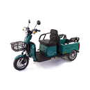 Tricicleta electrica Rotakt Liberia putere 1400W viteza 25 km/h autonomie 48 Km acumulatori 60V/20Ah greutate admisa 292kg fara permis - Albastru deschis