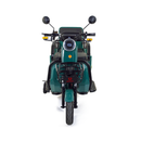 Tricicleta electrica Rotakt Liberia putere 1400W viteza 25 km/h autonomie 48 Km acumulatori 60V/20Ah greutate admisa 292kg fara permis - Verde