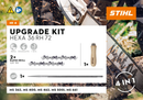 STIHL KIT Rapid Hexa 36RH72 2 lanturi 50 cm 1,6mm 3/8" pila hexagonala 5.2 mm maner pila