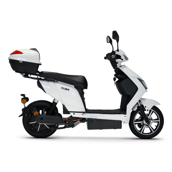 Scuter electric KUBA ECORIDER MQ fara permis viteza maxima 25 km/h autonomie 60 km putere 800W acumulatori 60V/20Ah - culoare alb