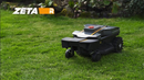 Robot de tuns gazonul AMBROGIO ZETA R latime taiere 18 cm lama stelata 4 cutite senzor ploaie mod ECO Bluetooth cod PIN