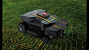 Robot de tuns gazonul AMBROGIO ZETA R latime taiere 18 cm lama stelata 4 cutite senzor ploaie mod ECO Bluetooth cod PIN