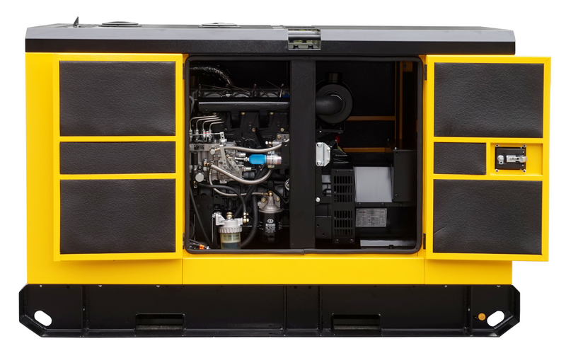 Generator insonorizat Stager YDY22S 22kVA 87A 1500rpm monofazat diesel