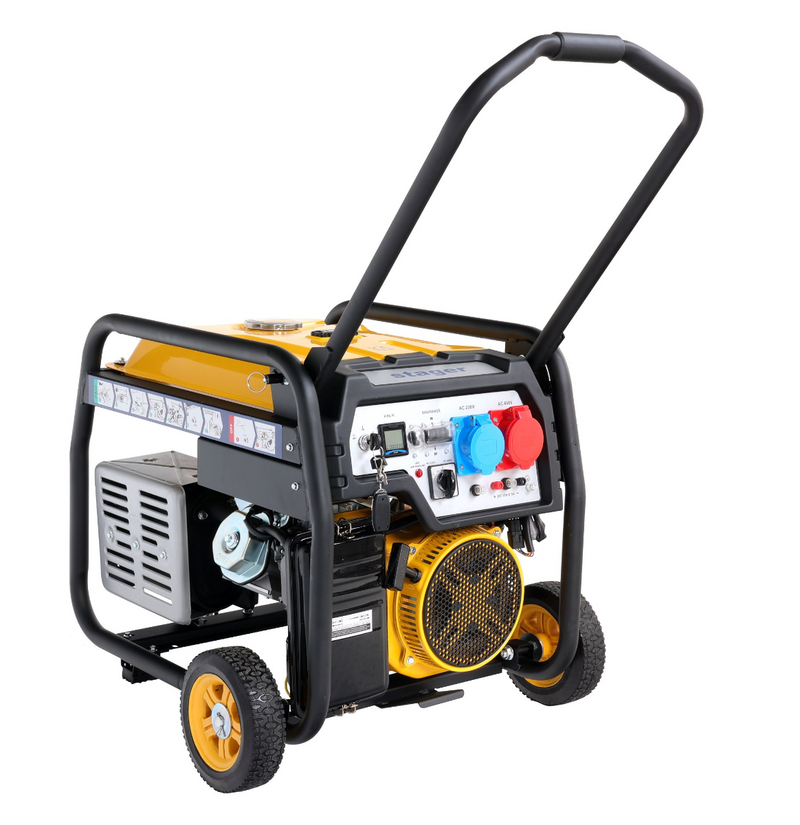 Generator Stager FD 10000ER-E3R Automatic putere 8.5kW monofazat trifazat benzina pornire electrica telecomanda