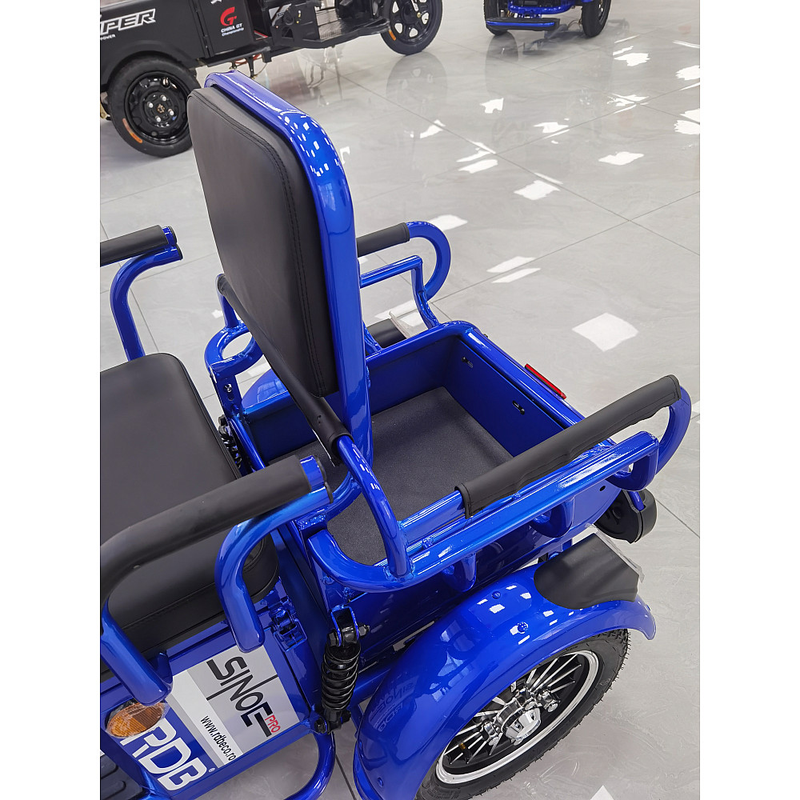 Tricicleta electrica RDB SINOE PRO fara permis 1160W 25km/h maro