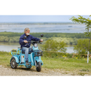 Tricicleta electrica RDB SINOE PRO fara permis 1160W 25km/h rosu