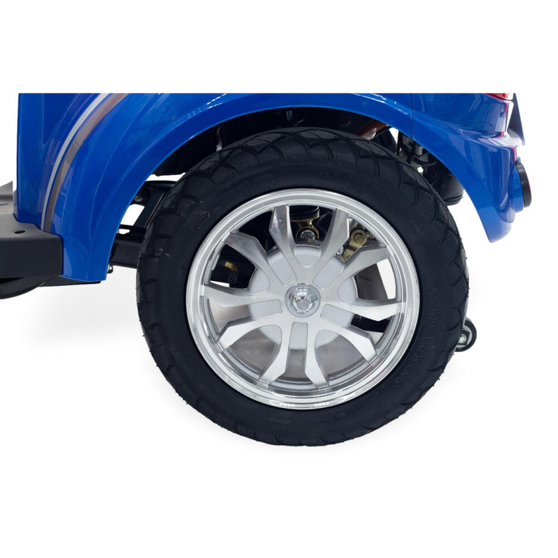 Tricicleta electrica RDB C-klass2 800 W frana fata disc model nou 2022 25 km/h albastru