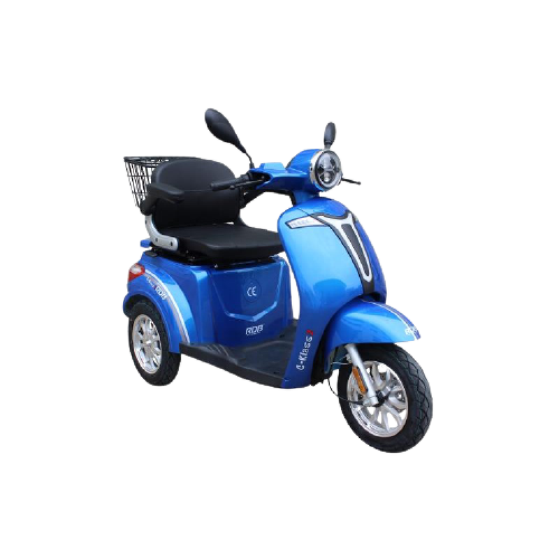 Tricicleta electrica RDB C-klass2 800 W frana fata disc model nou 2022 25 km/h rosu