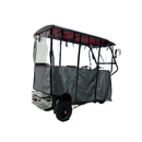 Tricicleta electrica RDB LONG cu acoperis si prelata fara permis 1800W 25km/h negru