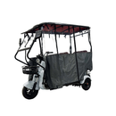 Tricicleta electrica RDB LONG cu acoperis si prelata fara permis 1800W 25km/h gri