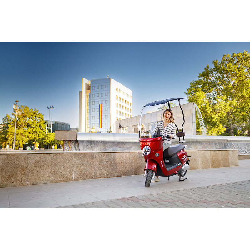 Scuter electric RDB OSLO 2000W 72V 20Ah 25km/h gri