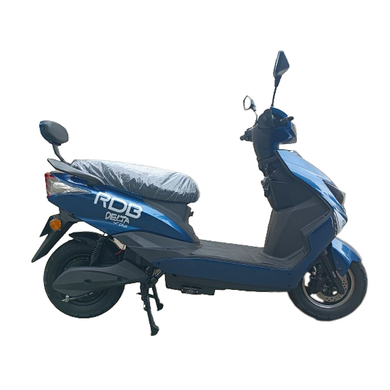 Scuter electric RDB Delta Plus 2000 W 25 km/h fara permis de conducere albastru