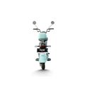 Scuter Electric RDB PARIS 600W fara permis 48V 20Ah 25km/h maro