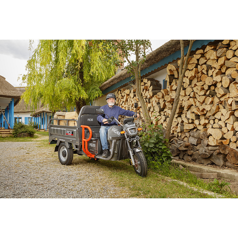 Tricicleta electrica RDB X-Klass4 3500W Fara permis 25 km/h albastru